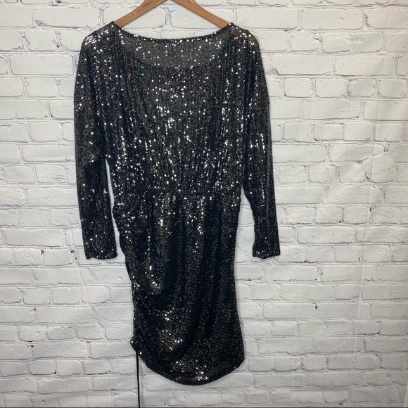 Free People Giselle Sequin Mini Dress - Picture 10 of 14